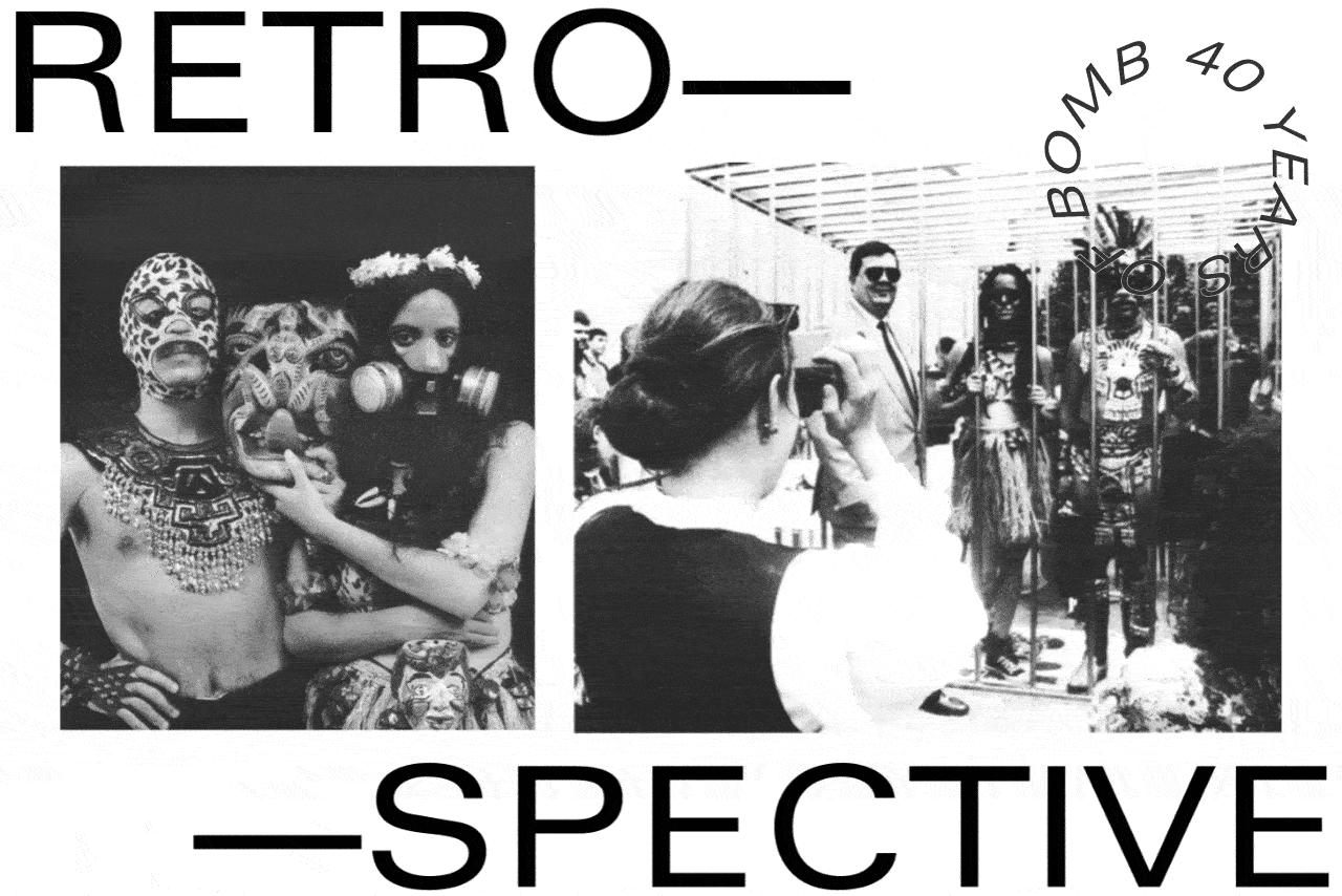 Bomb Retrospective Coco Fusco On Two Undiscovered Amerindians Visit The West Bomb Magazine