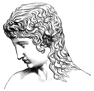 Head of Eros from Shakespeare's Sonnets 1883