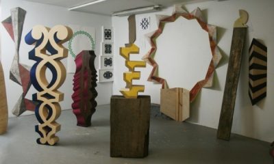 Rachel Beach Studio In Transition Finished Work And New Work In Progress