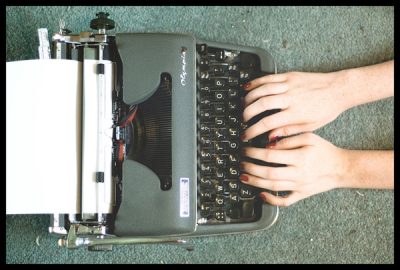 Woman Typing Body